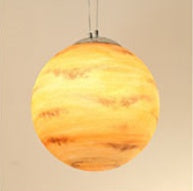 Nordic Industrial Style Moon Lamp Chandelier – LED Pendant Light