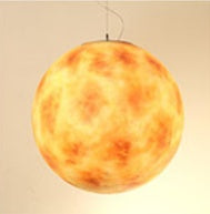 Nordic Industrial Style Moon Lamp Chandelier – LED Pendant Light