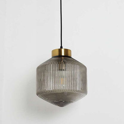 Modern Minimalist Nordic Glass Chandelier – European Style Metal & Glass Pendant Light