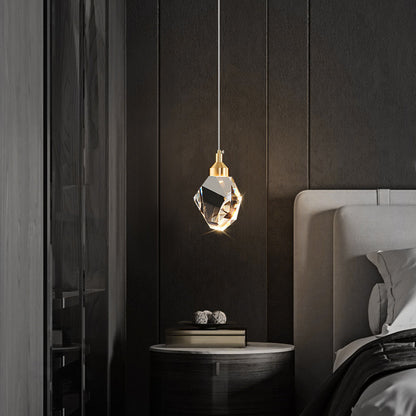 Modern Simple Crystal Chandelier – LED Pendant Light