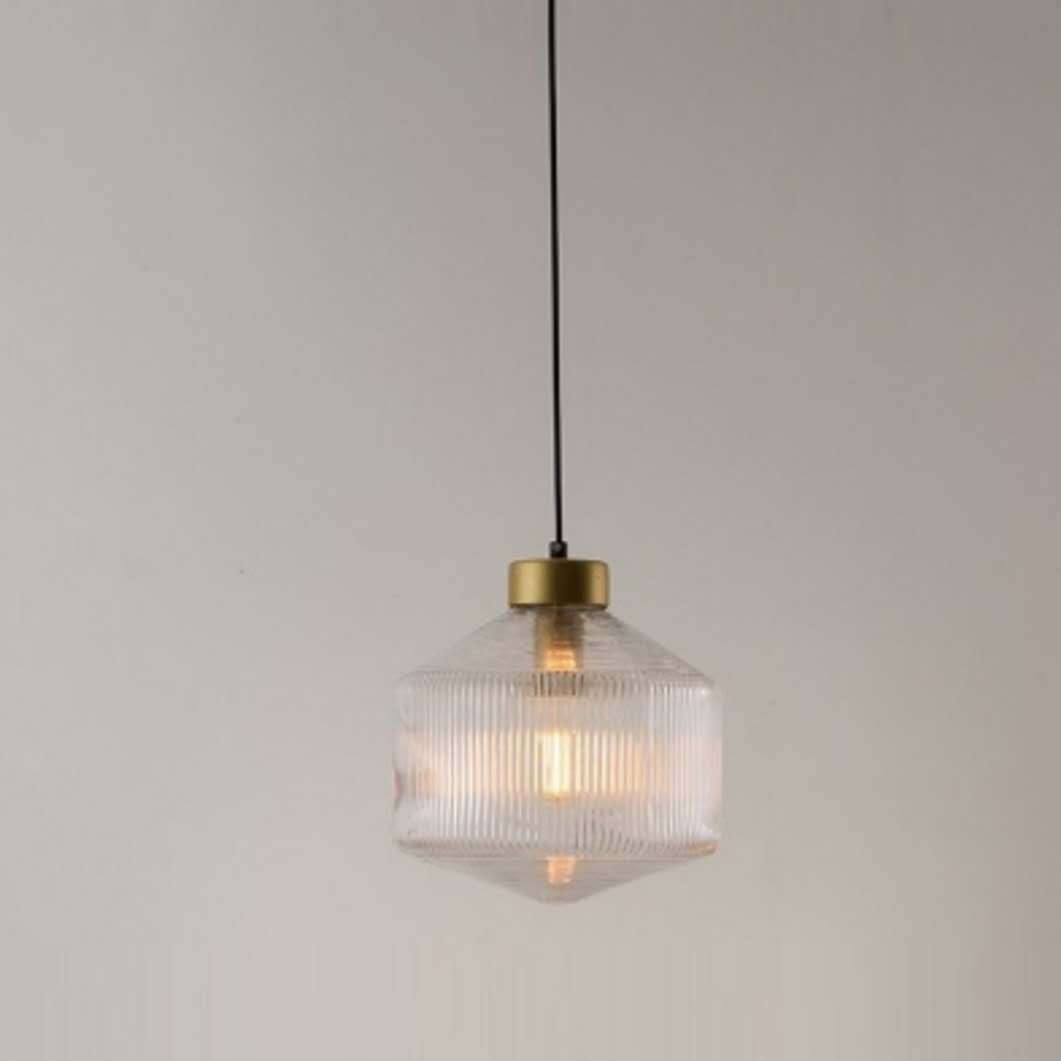 Modern Minimalist Nordic Glass Chandelier – European Style Metal & Glass Pendant Light