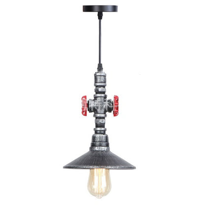 Industrial Style Retro Iron Chandelier – European Art Cafe & Bar Pendant Light