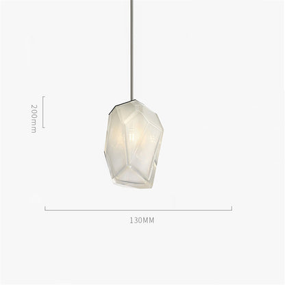 Nordic Postmodern Creative Glass Chandelier – LED Pendant Light for Bedroom, Dining Room & Living Room
