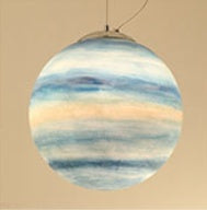 Nordic Industrial Style Moon Lamp Chandelier – LED Pendant Light