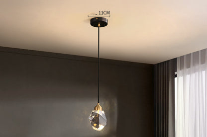 Modern Simple Crystal Chandelier – LED Pendant Light