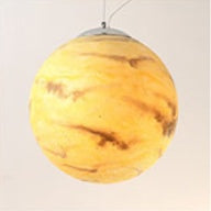 Nordic Industrial Style Moon Lamp Chandelier – LED Pendant Light