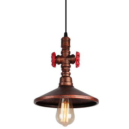 Industrial Style Retro Iron Chandelier – European Art Cafe & Bar Pendant Light